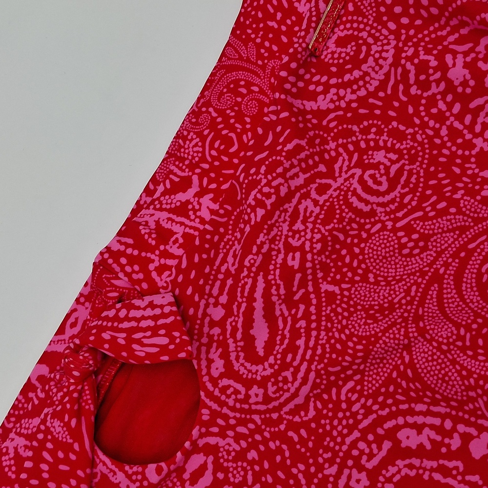 Raisins Las Virgenes Via Top Island Plus Bottom 2pc Bikini Set Red 20W - Picture 13 of 16